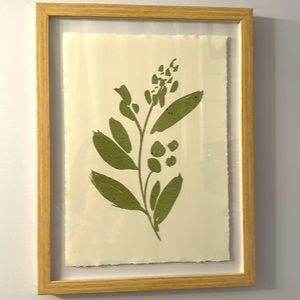 Green Leaf Wall Art